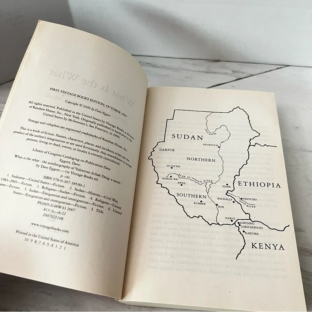 What Is The What A Novel By Dave Eggers Paper Back Book